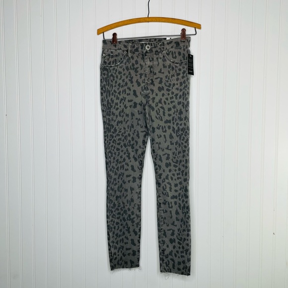 sts blue Leopard Ellie Crop Skinny High Rise Jeans - Picture 2 of 7